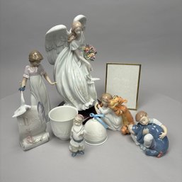 Eight Lladro & Nao By Lladro Porcelain Figures, Each Housed In The Original Box