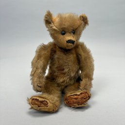 Small German Mohair Jointed Hump-Back Teddy Bear, Circa 1900, Possibly Steiff