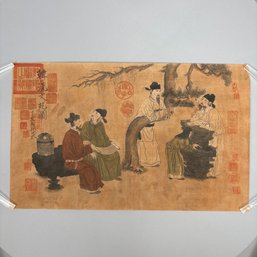 Chinese Painting And Calligraphy On Paper