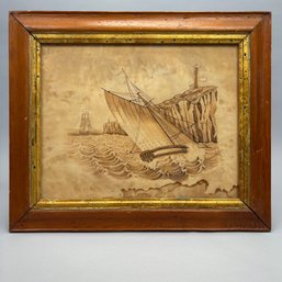 American School - Coastal View, 19th Century