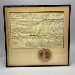 Maryland Land Grant, Dated May 9 And Sept. 6, 1763