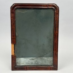 Queen Anne Walnut Courting Mirror