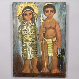 Paco - Two Children In Native Costume