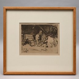 After James Abbott McNeill Whistler - 'The Smithy'