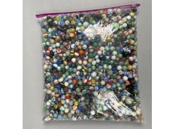 Large Group Of Machine-Made Marbles