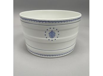 American 'Commonwealth Of Massachusetts' Transfer-Printed Ironstone Ice Bucket, Twentieth Century