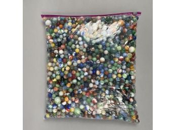 Large Group Of Machine-Made Marbles