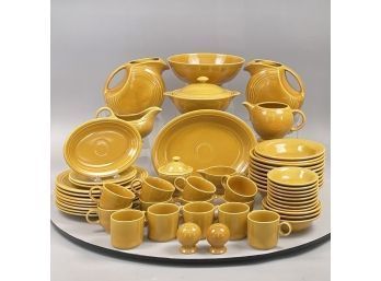 Fiesta Ironstone 'Antique Gold' Dinner Service, Homer Laughlin China Company, 1970-73