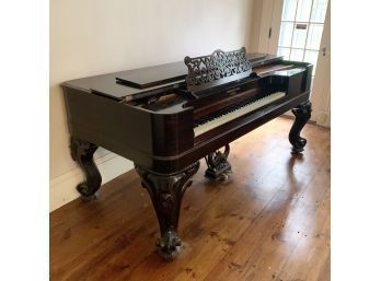 Steinway & Sons Rosewood Square Grand Piano, Serial #24920, 1871