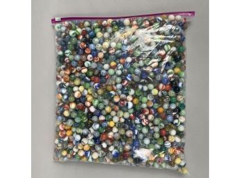 Large Group Of Machine Made-Marbles