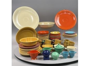 Group Of Fiestaware And New Fiesta In Multiple Colors, The Homer Laughlin China Co.,Second Half Twentieth Cen.