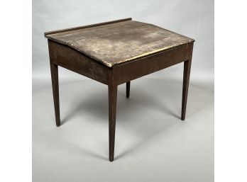 Federal Grain Painted Paymaster's Desk