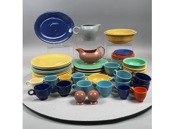 Group Of Fiestaware In Multiple Colors, Most The Homer Laughlin China Company, Mid-Twentieth Century
