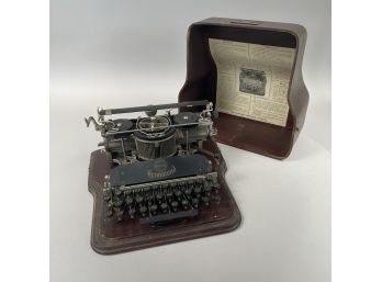 Hammond Multiplex Typewriter, The Hammond Typewriter Co., New York, New York, 1913-15.
