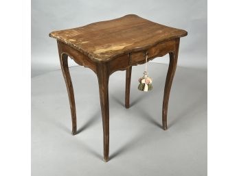 Louis XV Style Fruitwood Side Table