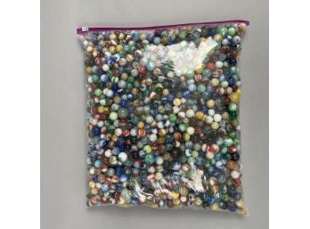 Large Group Of Machine-Made Marbles
