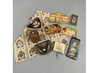 Group Of Articles Pertaining To Sewing, Late Nineteenth-Twentieth Century
