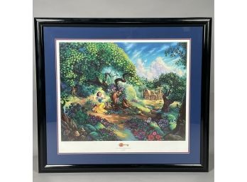 Tom Dubois (American). 'Snow White's Magical Forest,' Limited Edition Print, 1994