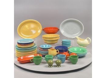 Group Of Fiestaware And New Fiesta In Multiple Colors, The Homer Laughlin China Co.,Second Half Twentieth Cen.