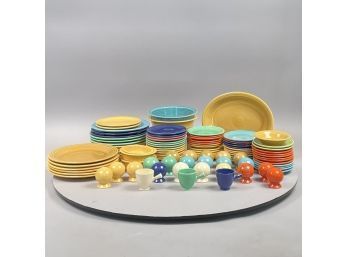 Group Of Fiestaware In Multiple Colors, Most The Homer Laughlin China Company, Mid-Twentieth Century