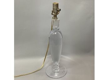 Simon Pearce Art Glass Table Lamp