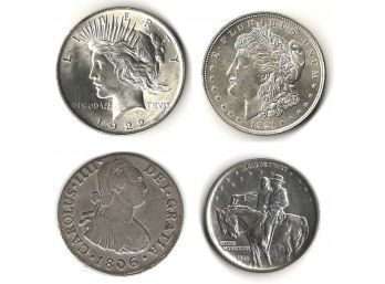 Mixed  5 Coin Lot - US & World Coins