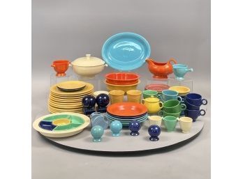 Group Of Fiestaware And New Fiesta In Multiple Colors, The Homer Laughlin China Co.,Second Half Twentieth Cen.