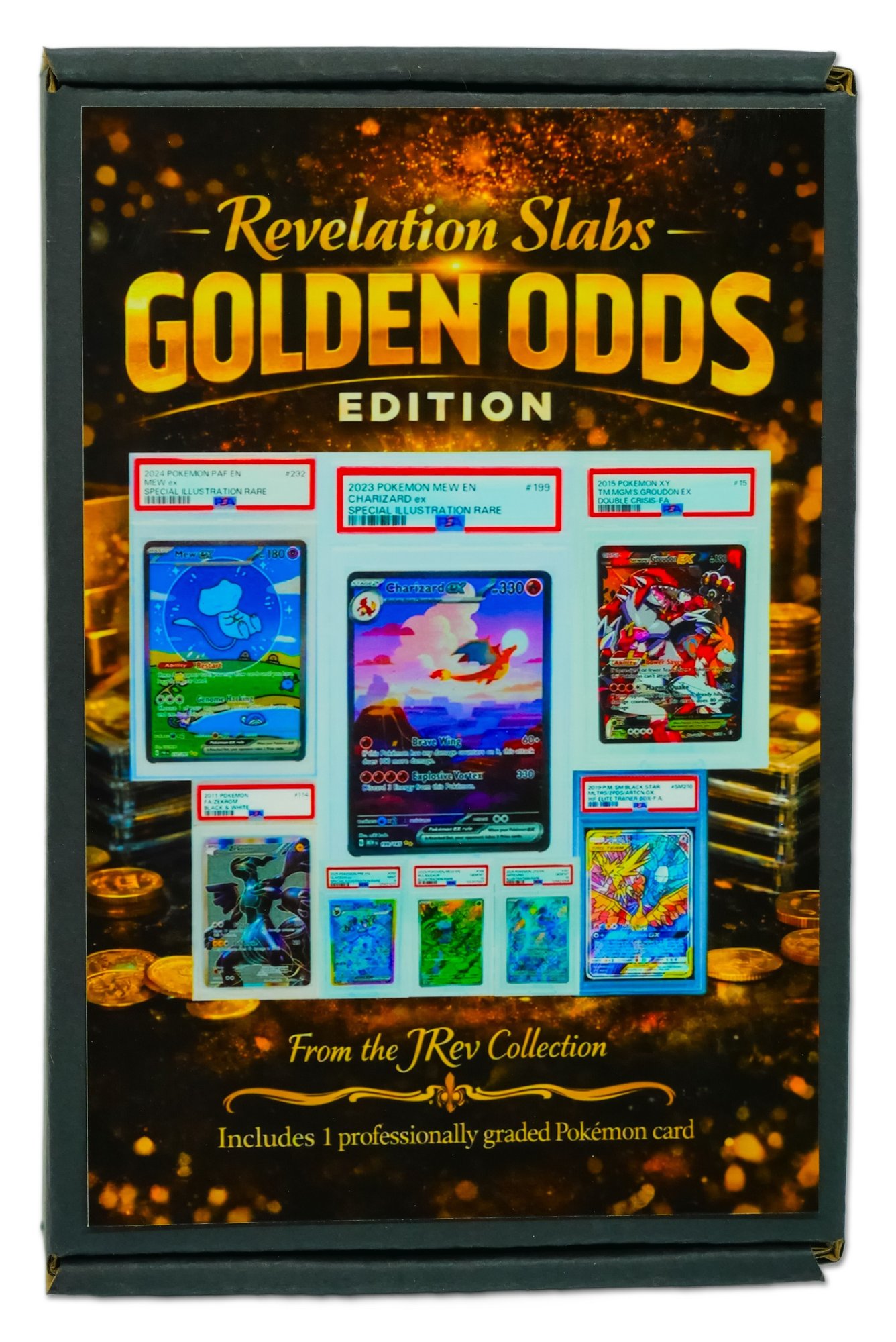 REVELATION SLABS GOLDEN ODDS EDITION - 1 Graded Pokemon Card Inside  PRE-SEALED PACK!!! (#5) #19224 | Auctionninja.com