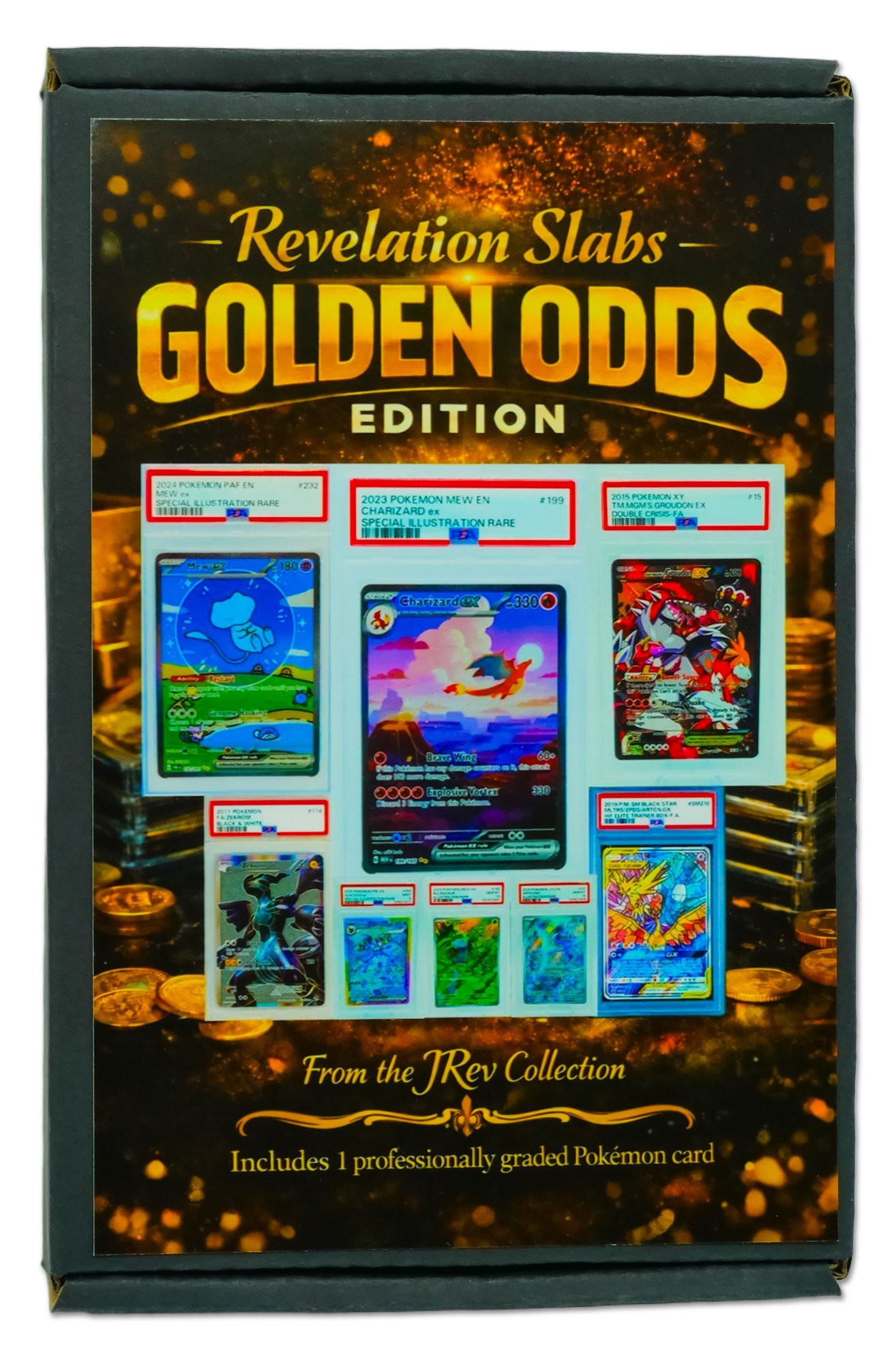 REVELATION SLABS GOLDEN ODDS EDITION - 1 Graded Pokemon Card Inside  PRE-SEALED PACK!!! (#39) #19265 | Auctionninja.com