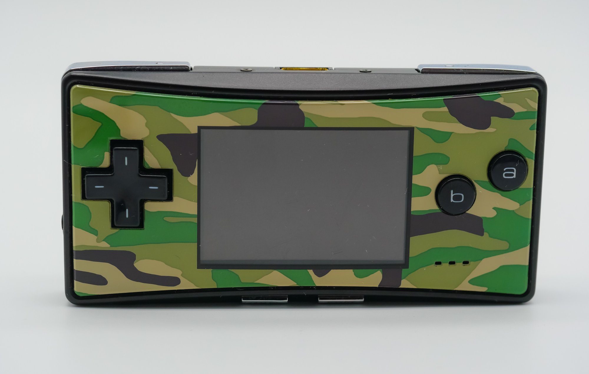 Ultra Sought After GAMEBOY MICRO W/ CAMO SKIN & AC ADAPTER!!! #11181 ...