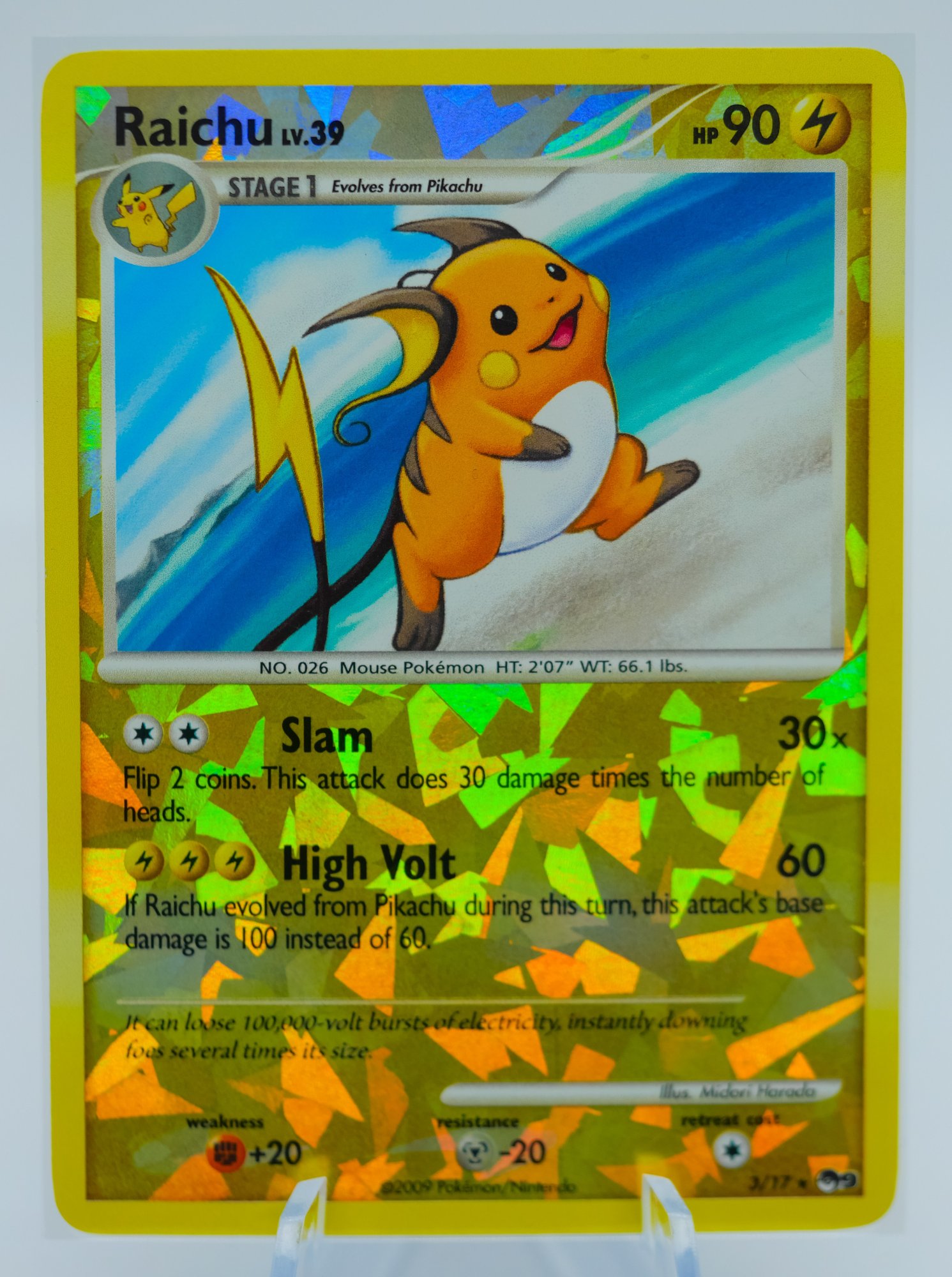 RAICHU Pop Series 9 Cracked Ice Reverse Holographic Pokemon Card!!! #11379 | Auctionninja.com RAICHU Pop Series 9 Cracked Ice Reverse Holographic Pokemon Card!!! #11379 | Auctionninja.com