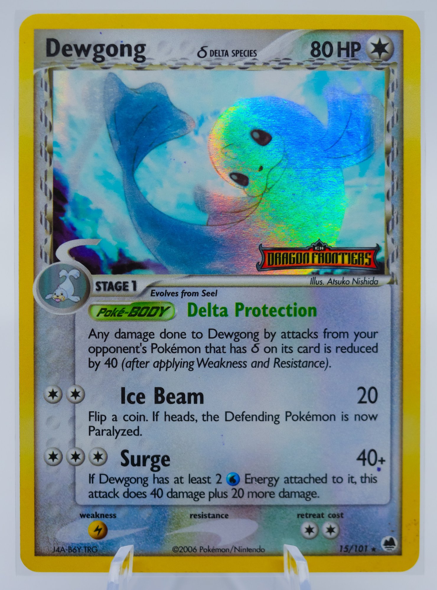 DEWGONG Delta Species Ex Dragon Frontiers Set Holofoil Pokemon Card!!! #9040 | Auctionninja.com DEWGONG Delta Species Ex Dragon Frontiers Set Holofoil Pokemon Card!!! #9040 | Auctionninja.com