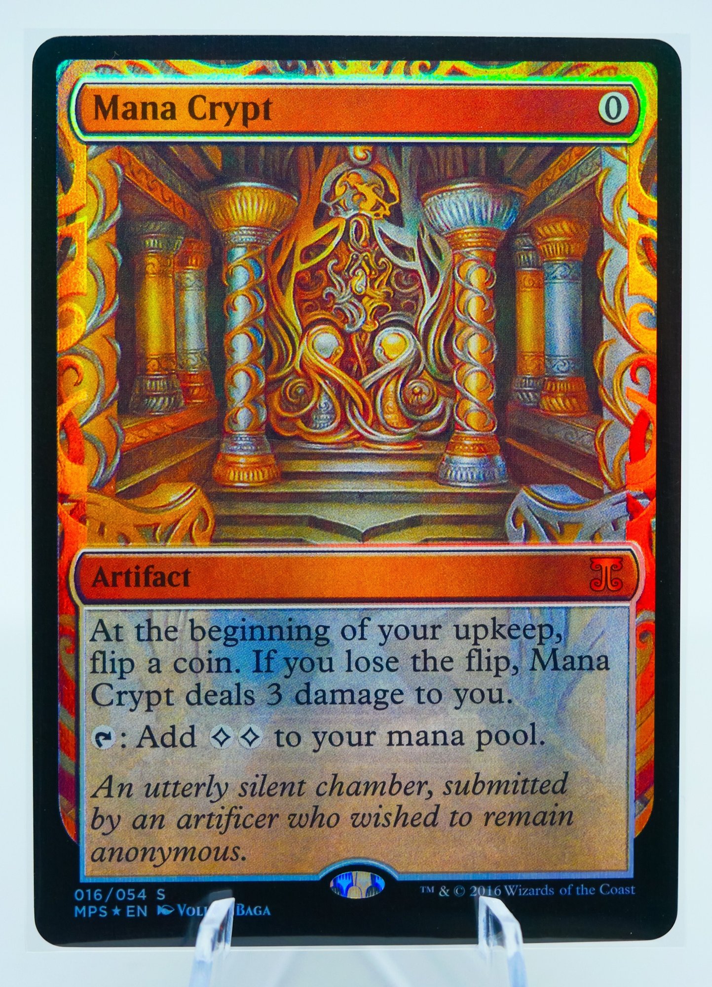 INCREDIBLE MANA CRYPT FOIL KALADESH INVENTIONS MASTERPIECE SERIES ...