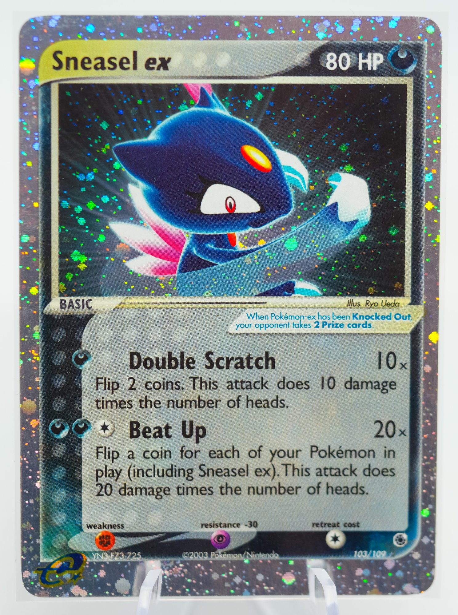 SNEASEL EX FOIL Ruby & Sapphire Set FULL HOLO Pokemon Card!!!! #6693 | Auctionninja.com SNEASEL EX FOIL Ruby & Sapphire Set FULL HOLO Pokemon Card!!!! #6693 | Auctionninja.com