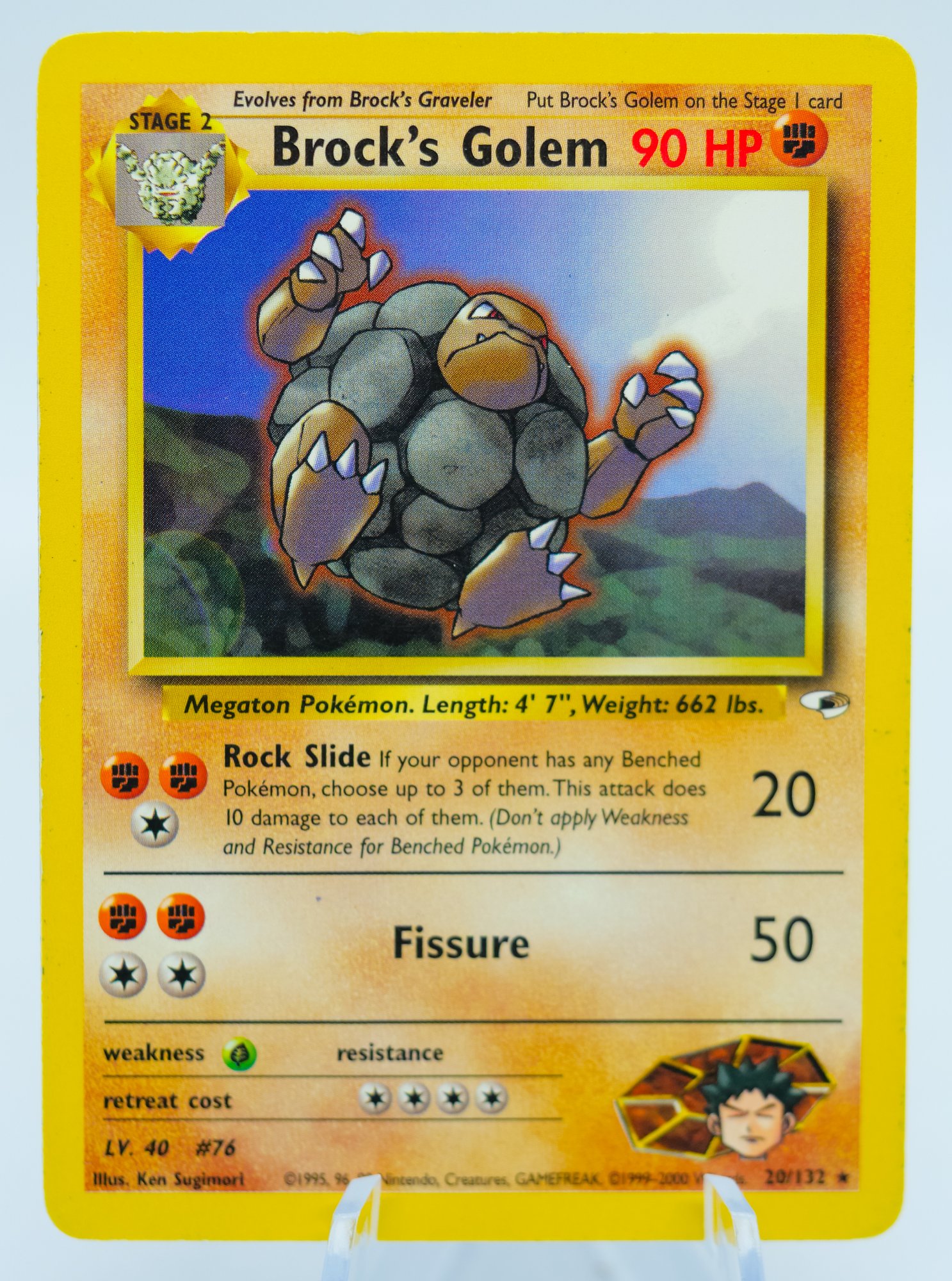 #76 golem pokemon card 1999 Topps Tv PSA 9 – Aloha Shop WPN registered. 1999 Pokemon Japanese Vending Masaki