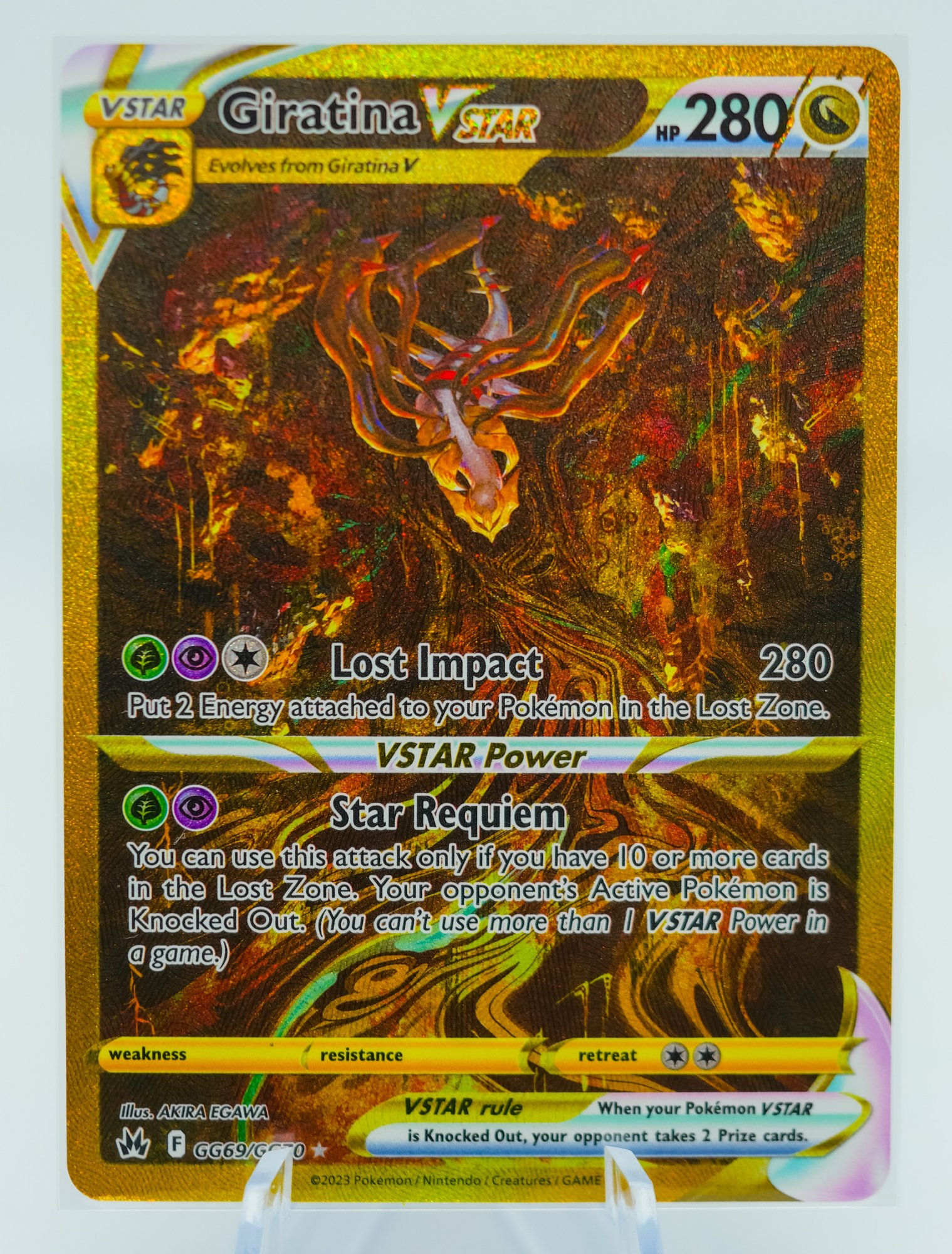 how much do rare yugioh cards sell for Pokémon TCG: Arceus VSTAR UR (Gold Rare) 125/100 S9 - Star Birth main image 1