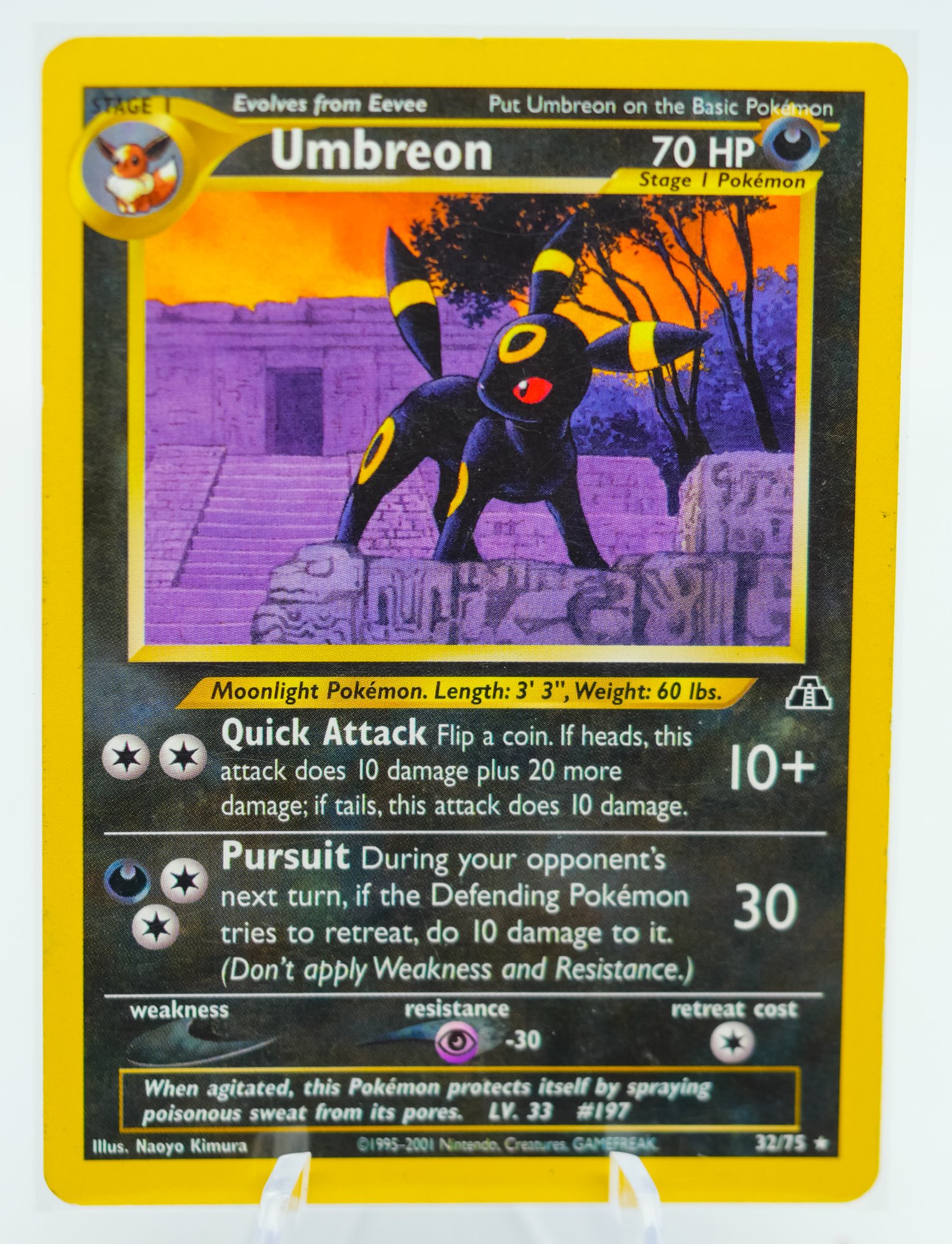 UMBREON Neo Discovery Non-holo Rare Pokemon Card!!!! #6879 | Auctionninja.com UMBREON Neo Discovery Non-holo Rare Pokemon Card!!!! #6879 | Auctionninja.com