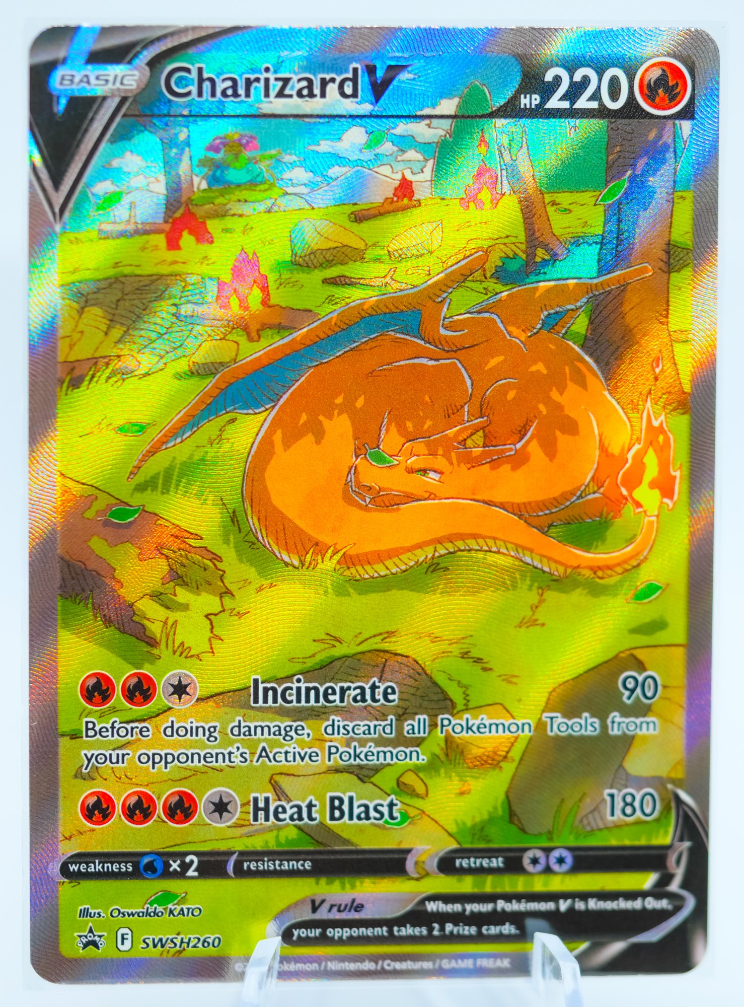 hologram charizard pokemon card Charizard Card main image 0