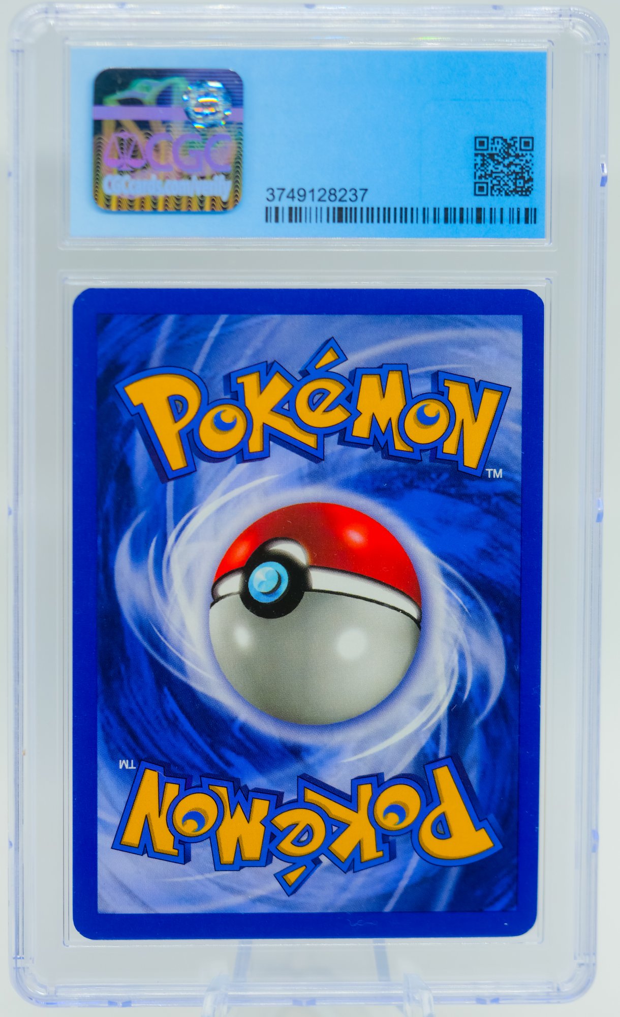 1ST ED PIKACHU CGC 9 MINT (OLD 'blue' LABEL!) JUNGLE SET POKEMON