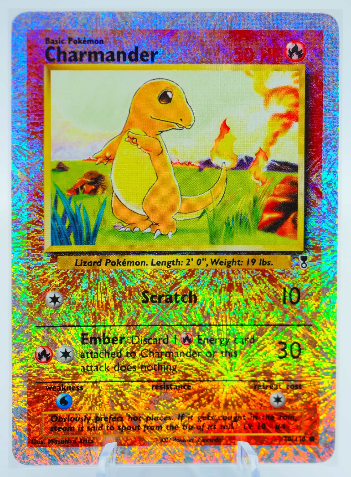 i buy the holographic pikachu card in charmander Charmander - 9/25 Holo Rare