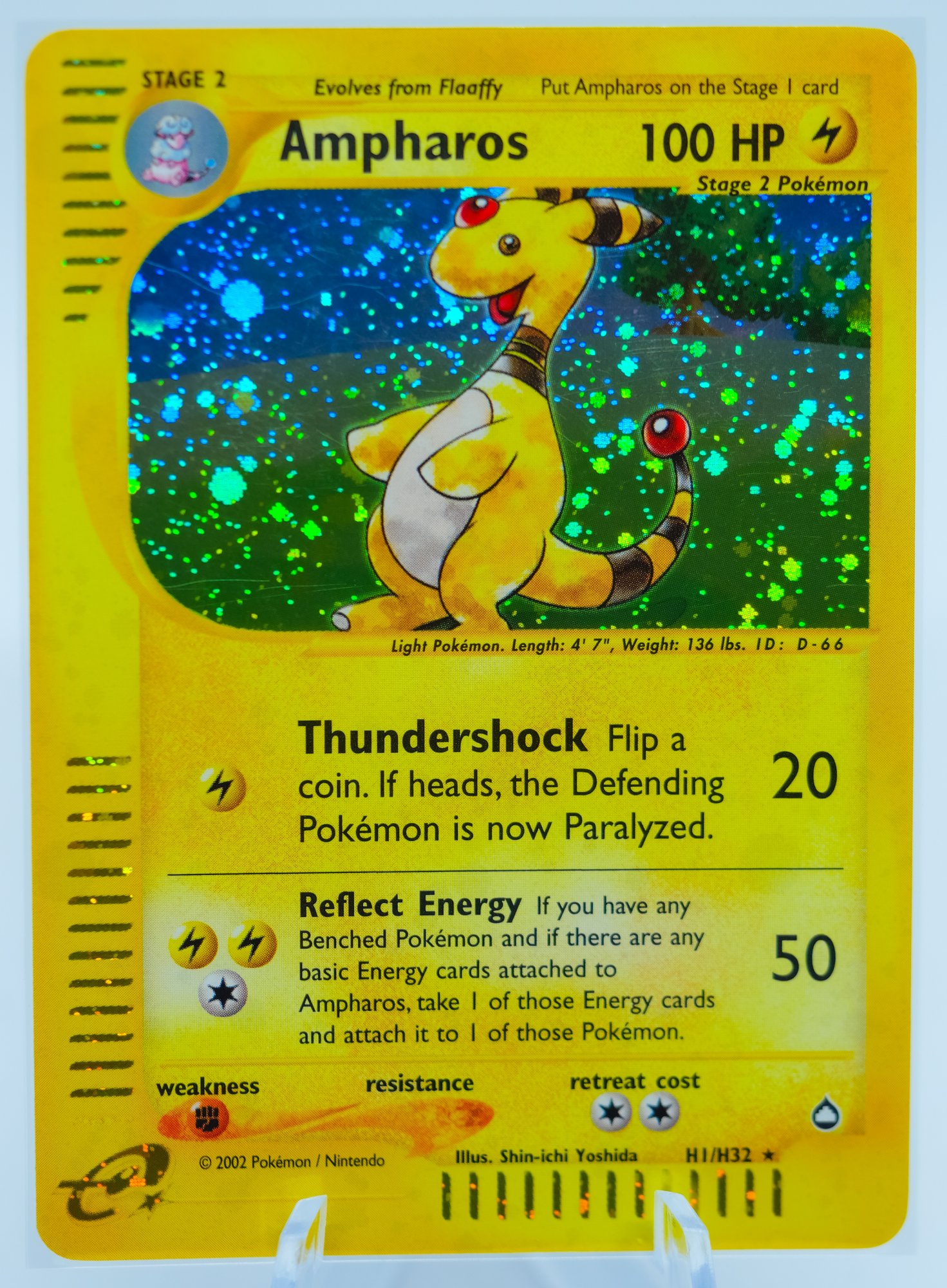AMPHAROS Expedition Set Holographic E-Reader Pokemon Card!!!! #7280 | Auctionninja.com AMPHAROS Expedition Set Holographic E-Reader Pokemon Card!!!! #7280 | Auctionninja.com
