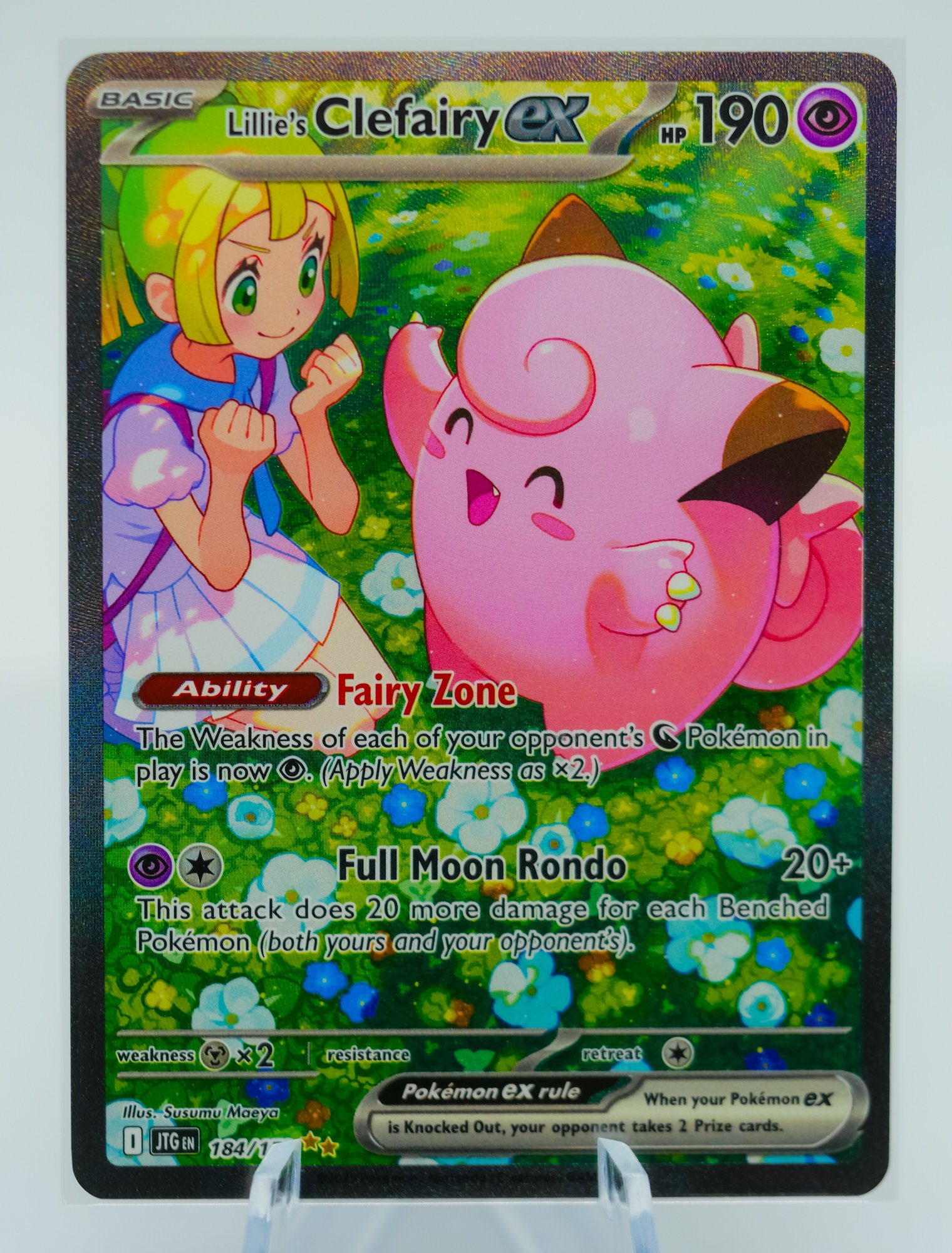 WOW!! LILLIE'S CLEFAIRY EX Journey Together Set SPECIAL ILLUSTRATION RARE Full Art Holographic Pokemon Card!!! #15629 | Auctionninja.com WOW!! LILLIE'S CLEFAIRY EX Journey Together Set SPECIAL ILLUSTRATION RARE Full Art Holographic Pokemon Card!!! #15629 | Auctionninja.com