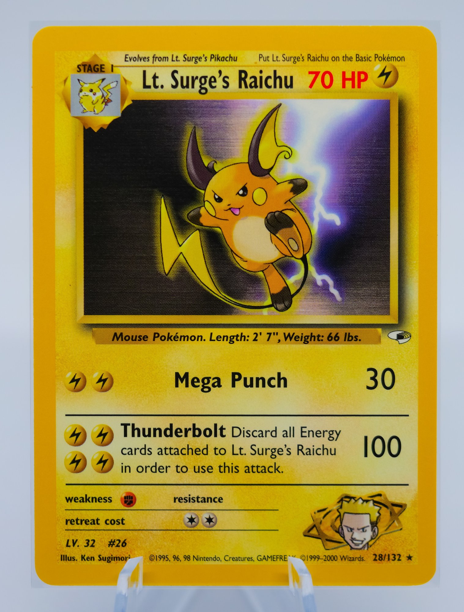 rare pokemon card raichu BREAKthrough #49 Lightning Rarity Pokemon - Raichu-GX - 29/73