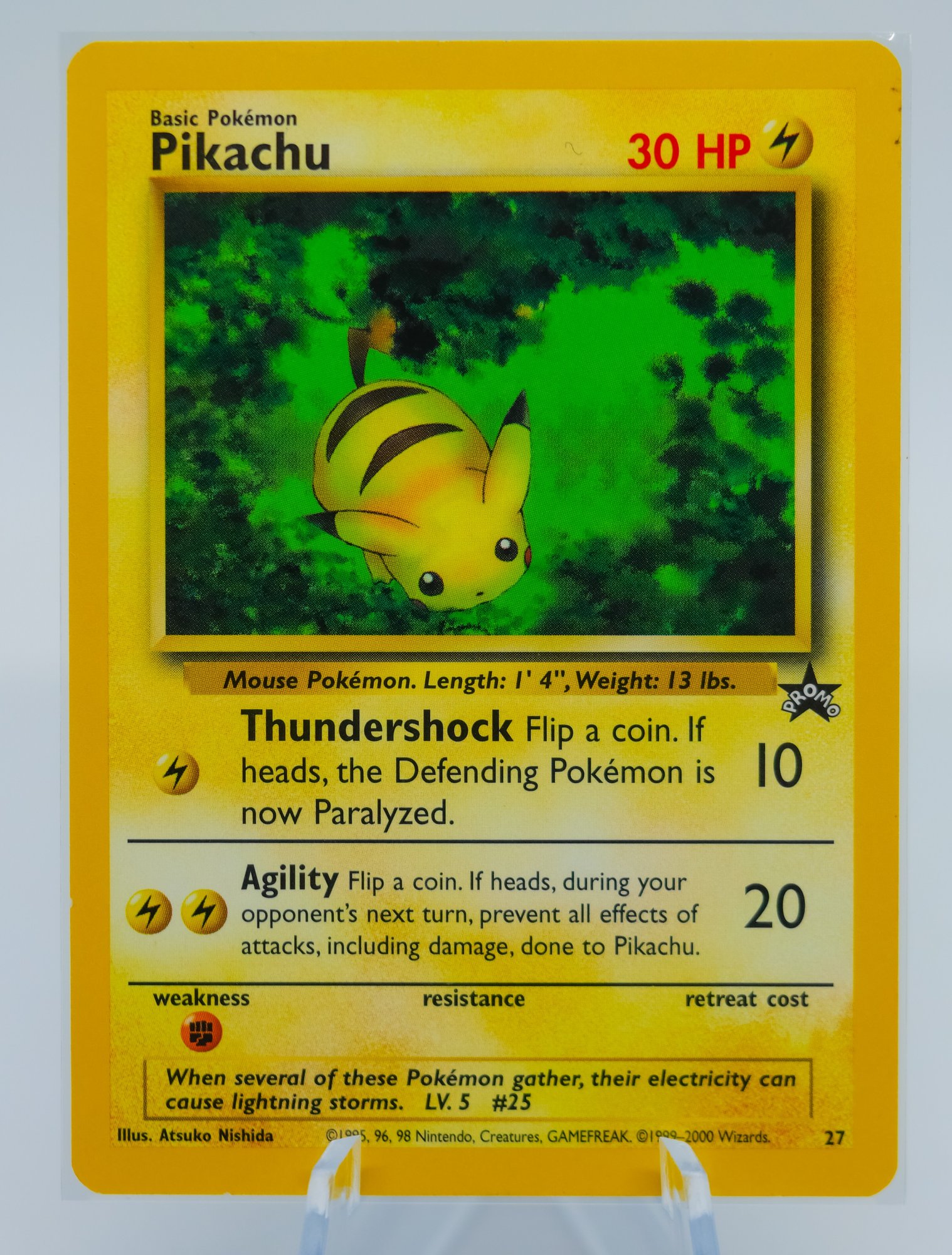 PIKACHU WoTC Black Star Promo #27 Pokemon Card!!!! #15690 | Auctionninja.com PIKACHU WoTC Black Star Promo #27 Pokemon Card!!!! #15690 | Auctionninja.com