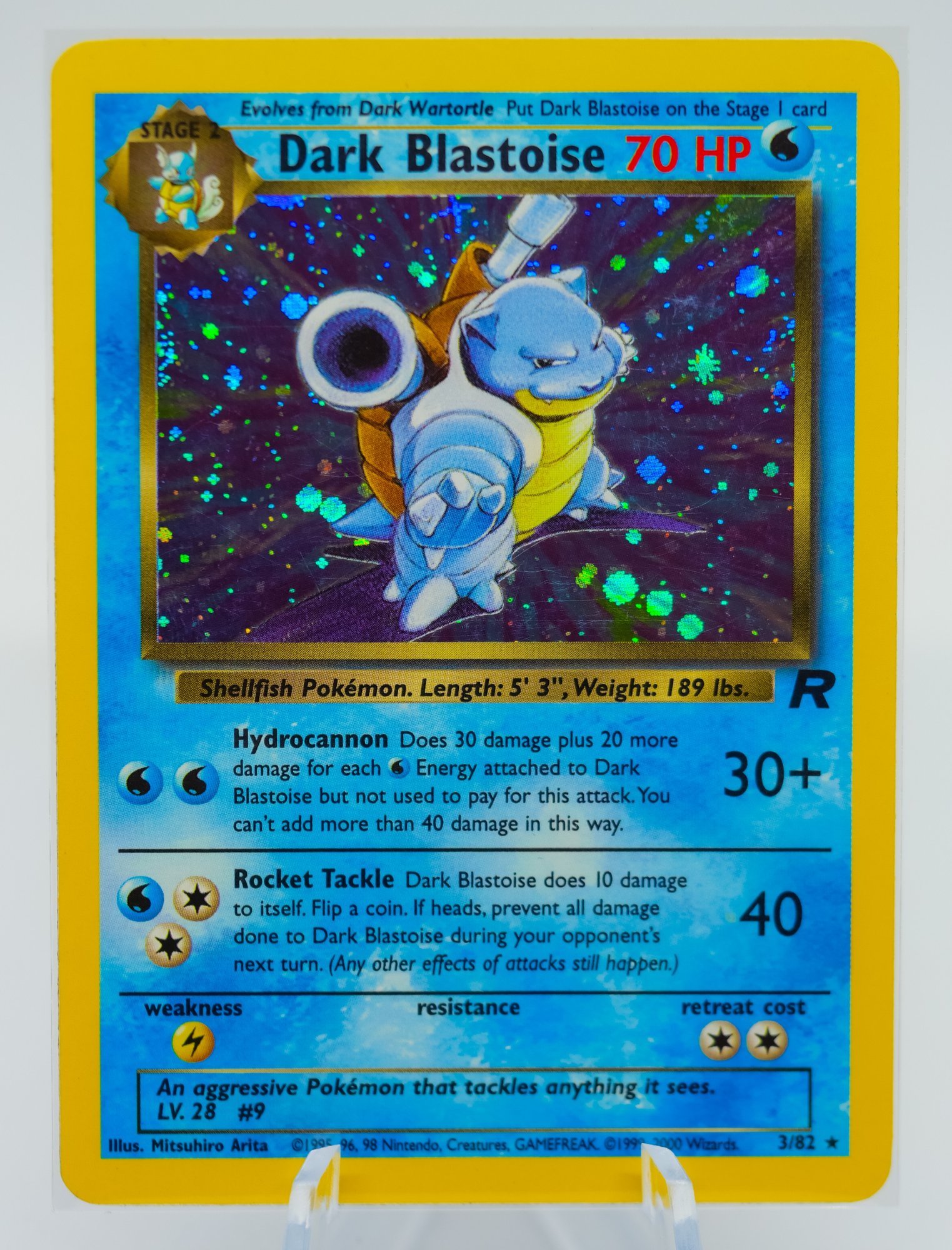 pokemon cards dark blastoise (3) Stage 2 Dark Blastoise - S2/S4 (Box