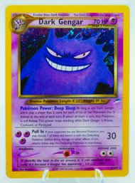 Incredible DARK GENGAR NEO DESTINY Holographic Pokemon Card!!!