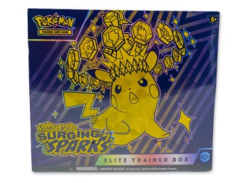 *SEALED* SCARLET & VIOLET SURGING SPARKS POKEMON ELITE TRAINER BOX!!!
