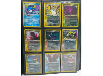 WOW!!!! 2004 Pokemon EX Team Rocket Returns COMPLETE Base Set 1-95 Holo & Reverse Holo Mix Binder Fresh!!!