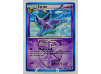ESPEON Plasma Freeze Set Rare Pokemon Card!!!