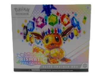 *SEALED* SCARLET & VIOLET PRISMATIC EVOLUTIONS POKEMON ELITE TRAINER BOX!!!